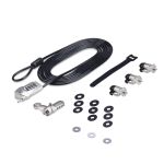 StarTech.com Laptop/Desktop & Peripheral Lock Kit, Theft-Deterring Security Lock, K-Slot, 9.8ft (3m)