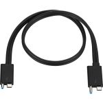 HP 3XB95AA Thunderbolt cable 0.7 m Black