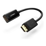 Ugreen 40363 video cable adapter 0.25 m DisplayPort HDMI Black