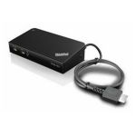 Lenovo 40A40090IT notebook dock/port replicator Wired Black