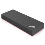 Lenovo 40AN0135UK notebook dock/port replicator Wired Thunderbolt 3 Black