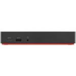 Lenovo 40AS0090US notebook dock/port replicator Wired USB 3.2 Gen 1 (3.1 Gen 1) Type-C Black