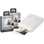 Canon Selphy Square QX10 Wireless Photo Printer including 40 Shots - White