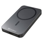 Sandberg Magnet Wireless Powerbank 5000 ALU