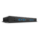 Lindy 43275 interface hub USB 3.2 Gen 2 (3.1 Gen 2) Type-A 10000 Mbit/s Black