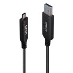 Lindy 25m USB 3.2 Gen 1 Type A to C Hybrid Cable