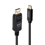 Lindy 1m USB Type C to DisplayPort 4K60 Adapter Cable with HDR