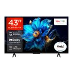 TCL 43P7K-UK TV 109.2 cm (43") 4K Ultra HD Smart TV Wi-Fi Metallic 350 cd/m²