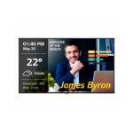 LG 43UM3DF signage display Digital signage flat panel 109.2 cm (43") IPS 4K Ultra HD Black Web OS
