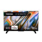 Toshiba 43UV2F53DBU TV 109.2 cm (43") 4K Ultra HD Smart TV Wi-Fi Black 350 cd/m²