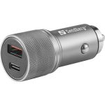 Sandberg Car Charger 1xQC3.0+1xUSBC 48W