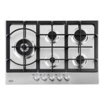 Belling 444411639 hob Stainless steel Built-in 75 cm Gas 5 zone(s)