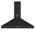 Stoves 444411654 cooker hood Wall-mounted Black 610 m³/h