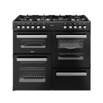 Belling 444411799 cooker Range cooker Electric Gas Black