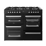 Belling 444411805 cooker Range cooker Electric Gas Black