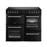 Belling 444411826 cooker Range cooker Electric Ceramic Black
