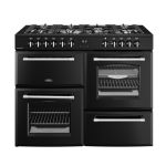 Belling 444411838 cooker Range cooker Electric Gas Black