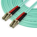 StarTech.com 450FBLCLC10 fibre optic cable 10 m LSZH OM4 LC Aqua