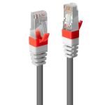 Lindy 0.5m Cat.6A S/FTP LSZH Cable, Grey