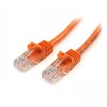 StarTech.com 3 ft Orange Snagless Category 5e (350 MHz) UTP Patch Cable networking cable 0.91 m