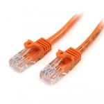 StarTech.com Cat5e patch cable with snagless RJ45 connectors ï¿½ï¿½ 6 ft, orange