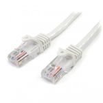 StarTech.com Cat5e patch cable with snagless RJ45 connectors ï¿½ï¿½ 7 ft, white