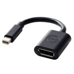 DELL 470-13627 cable interface/gender adapter 20-pin DisplayPort FM Apple mini-DisplayPort M Black