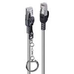 Lindy 47606 networking cable Grey 5 m Cat6a S/FTP (S-STP)