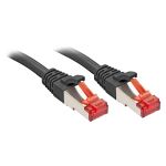 Lindy Rj45/Rj45 Cat6 1m networking cable Black S/FTP (S-STP)