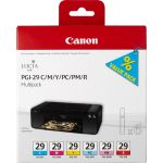 Canon 4873B005 (PGI-29) Ink cartridge multi pack, Pack qty 6
