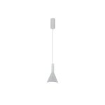 4lite Die-Cast Aluminium 3K Decorative Dimmable LED Pendant Light - White