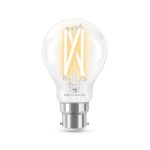 4lite WiZ Connected A60 B22 Filament Bulb Clear