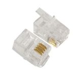 Titan RJ22 PLUG 4P/4C (10PK)