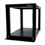 StarTech.com 12U Adjustable 4 Post Server Equipment Open Frame Rack Cabinet
