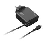 Lenovo 65W USB-C Wall Adapter UK power adapter/inverter Indoor Black