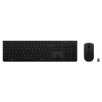 Lenovo 4X31K03931 keyboard Mouse included RF Wireless + Bluetooth US English Black