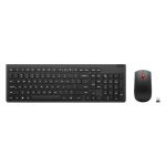 Lenovo Essential Wireless Combo Gen 2 - Keyboard and mouse set - wireless - 2.4 GHz - QWERTY - UK - black