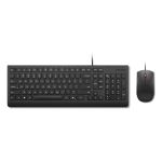 Lenovo 4X31R64446 keyboard Mouse included Universal USB Nordic Black