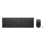 Lenovo 4X31R64453 keyboard Mouse included Office RF Wireless US English Black