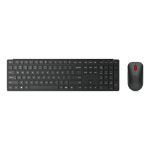 Lenovo 4X31S04814 keyboard Mouse included Office RF Wireless + Bluetooth German Black