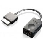 Lenovo 4X90K06975 cable interface/gender adapter OneLink+ RJ45 Black