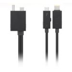 Lenovo 4X90U90616 cable interface/gender adapter USB-C, DC USB-C, DisplayPort Black