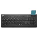 Lenovo Smartcard Wired II keyboard Home/Office USB UK English Black