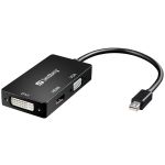 Sandberg Adapter MiniDP>HDMI+DVI+VGA