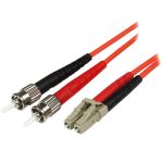 StarTech.com 1m Multimode 50/125 Duplex Fiber Patch Cable LC - ST