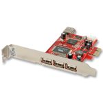 Lindy 3 + 1 Port USB 2.0 Card interface cards/adapter