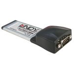 Lindy RS-232 Card - 1 Port, ExpressCard/34 interface cards/adapter