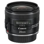 Canon EF 28mm f/2.8 IS USM SLR Wide lens Black