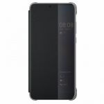 Huawei Smart View Flip Cover mobile phone case 14.7 cm (5.8") Folio Black,Translucent