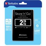 Verbatim Store 'n' Go external hard drive 2048 GB Black